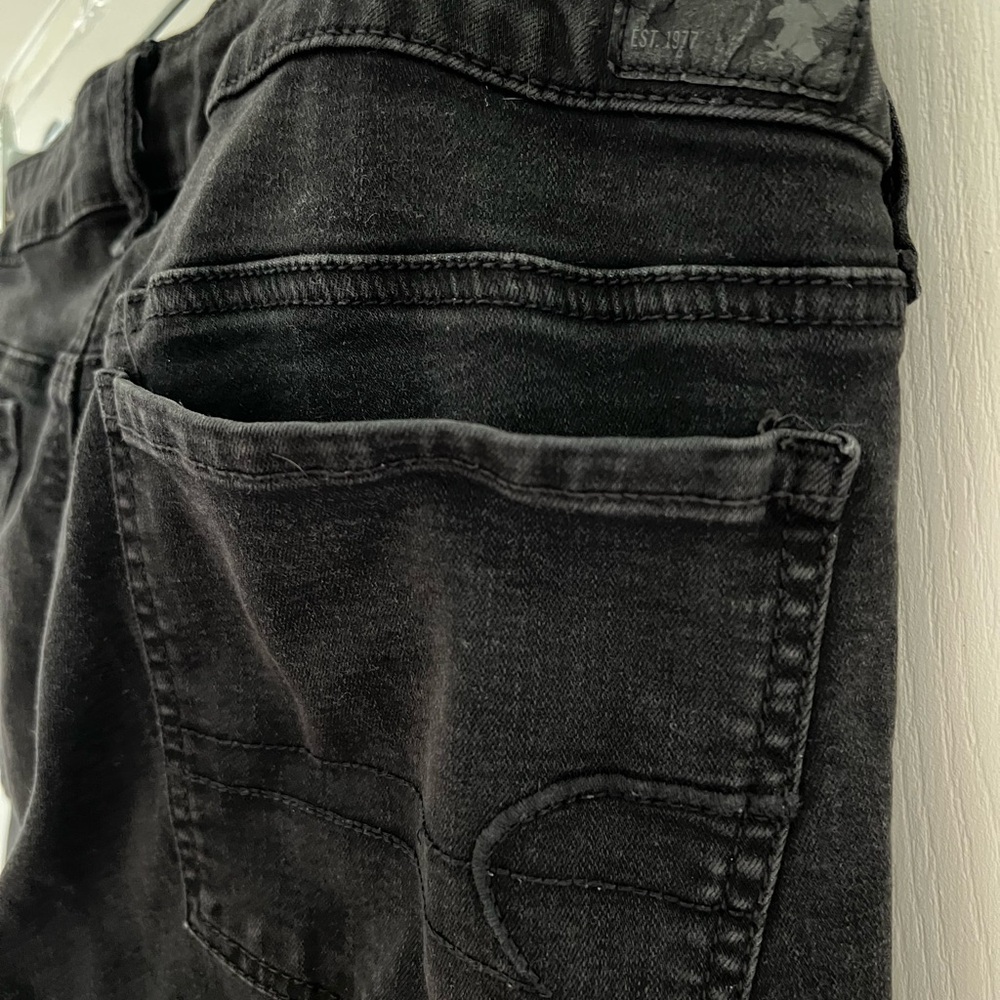 American Eagle Outfitters Black Skinny Jeans Classic Denim